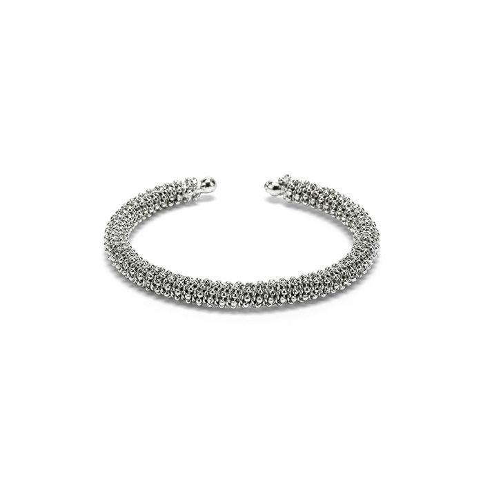 Alma Sterling-Inspired Silver Bracelet