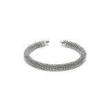 Alma Sterling-Inspired Silver Bracelet