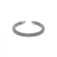 Alma Sterling-Inspired Silver Bracelet