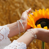 Echoes of Cornwall Silver Geo Wave Bangle – Crafted by Hand, Inspired by Nature - SALVESSA