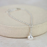 Echoes of Cornwall Silver Shell Charm Bracelet – Inspired by the Coast, Made by Hand - SALVESSA