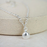 Echoes of Cornwall Silver Shell Charm Bracelet – Inspired by the Coast, Made by Hand - SALVESSA