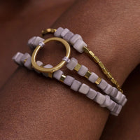Estela Tagua Trio – Cloud Grey, Delicate, Distinctive - SALVESSA