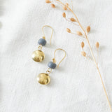 Indigo Tide Earrings – Flowing Colour, Effortless Style - SALVESSA