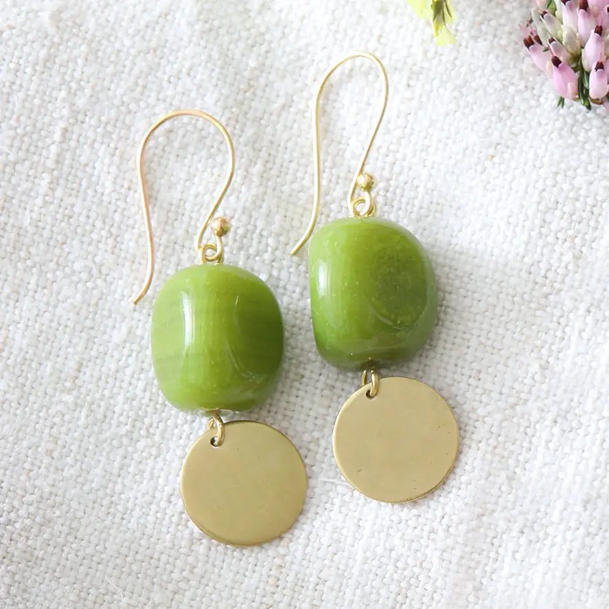 Manika Earrings – Unique Glass Beads with a Story to Tell - SALVESSA