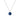 Morning Sky Pendant – Cornflower Blue Recycled Glass Necklace - SALVESSA