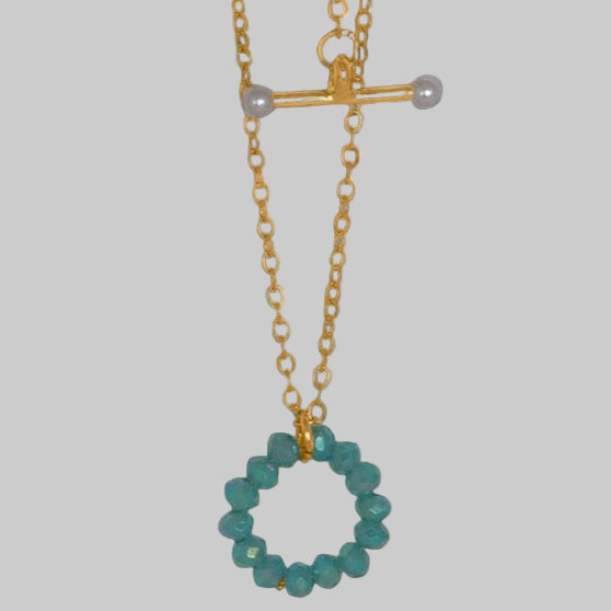 Serena Necklace Set – Double the Gold, Double the Glow - SALVESSA