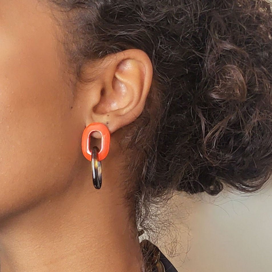 Vida Link Earrings – Naturally Bold - SALVESSA